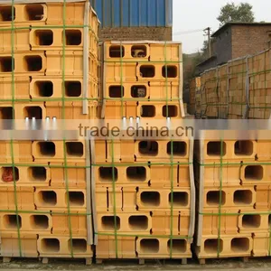 High Hot Strength Chamotte Clay Bricks for Blast Furnace thumbnail-1