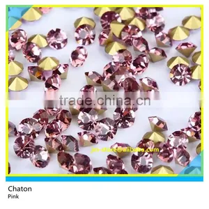 Good Quality Crystal 888 Chaton Pink Ss20 5mm 1 Gross 144 Pcs thumbnail-1