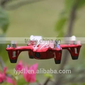 Mini Aerial Drones Remote Control Airplane LED Mini Drone Copter 2.4GHz Radio RTF Helicopter thumbnail-2