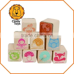 Wooden Rubber Stamps Award 9 Pcs for Kids thumbnail-3
