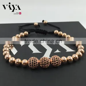 2016 Hot Sales Stainless Steel Beaded Bracelet Online Shopping thumbnail-2