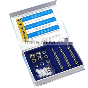 Wholesale Beauty Supply 3 in 1 Multifunction Diamond Microdermabrasion Ultrasound and Hot & Cold Hammer Beauty Salon Equipment thumbnail-2