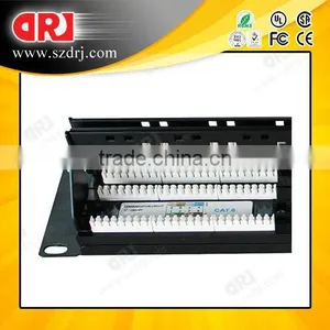 CAT6 48 Slots UTP Patch Panel With Cable Tray thumbnail-2