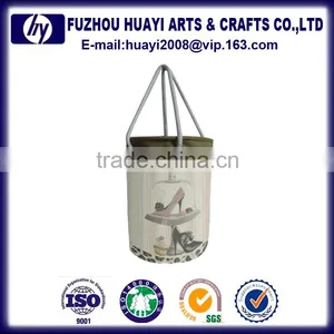Customized Folding Laundry Basket With Legs thumbnail-6