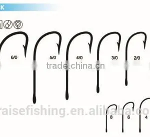 Blue Paint High Carbon Steel PR-1575 LIMERICK Wholesale Fishing Hook thumbnail-1