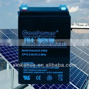 Sealed Lead Acid Battery,LED Light Battery,UPS Battery,Solar Battery,SLA Battery 12v2.6ah thumbnail-1