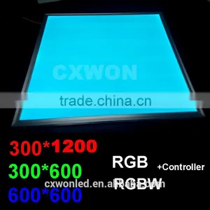 600x600mm 26W 5050SMD RGB LED Ceiling Panel Light thumbnail-2