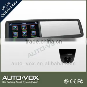 4.3'' Car Rearview Mirror Monitor With DVR,GPS ,reversing Camera thumbnail-1