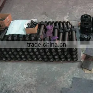 STUD BOLT:3/4" DIA X 160MM LG,ASTM A193,B7,10 UNC,C/W 2 X HEX NUTS,ASTM A194 GR 2H thumbnail-3