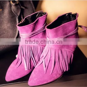 Ladies High Heel Long Boots Boots Womens Genuine Leather With Heels Latest Rubber Boots Wholesale thumbnail-1