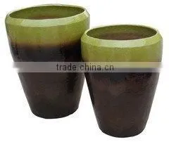 Pottery Handmade Clay Rim Pot for Garden thumbnail-1