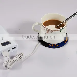 2016 Hot USB Heat Warmer/cup Mat/coffe Coaster/vacuum Cup Pvc Coaster thumbnail-1