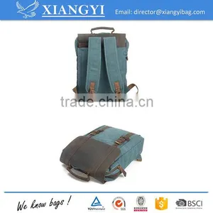 Vintage Canvas Backpack School Bag Travel Bags thumbnail-1