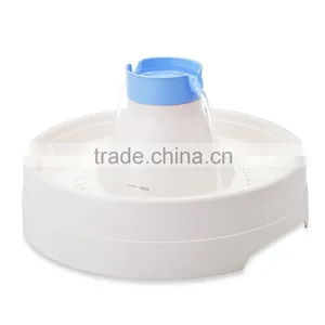 Homdox Automatic Electric 3L 360 Pet Water Fountain Dog Cat Drinking Bowl With EU Plug AM002643 thumbnail-1