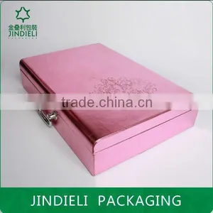 High Quality Hot Stamping Wooden Cosmetic Box Packaging thumbnail-1