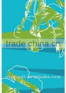 100% Cotton Printed Velour Beach Towel 30x60" thumbnail-1