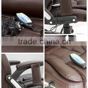 SAA ROHS CE Certified Stylish 6 Point Massage Chair Leather Office Chair With Armrest K-8901A-6 thumbnail-4