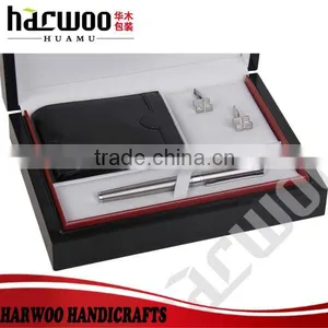 New Fashion Flocking Cufflink Box in Different Colors thumbnail-3