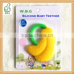 Food Grade Customized Baby Silicone Teether thumbnail-1