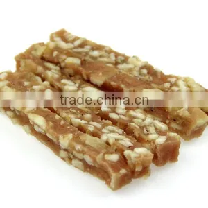 Wholesale Natural Dry Chicken and Peanut Strip Pet Dog Snack thumbnail-4