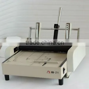Professional Manufacturer Note Book Binding Machine ZY1 Automatic Stapler Machine thumbnail-1