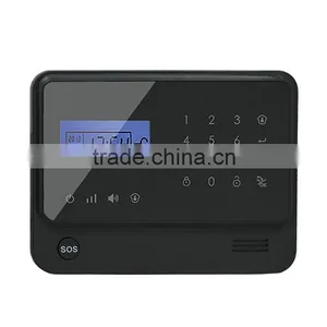 Nice Intrusion Safety Device,black Home Alarm System With Multi-languages,GSM Alarm|wireless Alarm System for Residence Security thumbnail-1