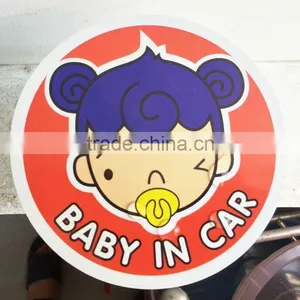 Custom Screen Printing Security Sign Decal Waterproof Color Changing Sticker,Wholesale Security Logo Stickers ---DH20692 thumbnail-1