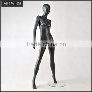 Frp/pu Realistic Stand Mannequin Female With Sculptured Head thumbnail-1