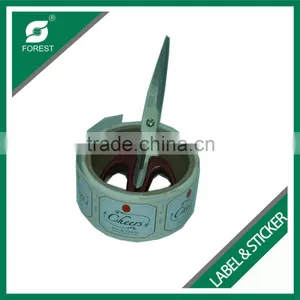 HIGH QUALITY CUSTOM BRUSHED ALLOY STICKERS PERSONALIZED PRINTED SHRINK LABELS WHOLESALE thumbnail-1