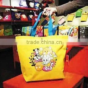 Beach Canvas Bag With Zipper on Top thumbnail-1