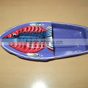 Fish Tin Toys Boat Models New Model thumbnail-3