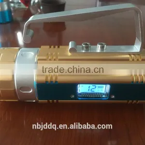 Hot High Power Displayable Rechargeable XPE R3 3 Functions 3 Colors Searchlight/fishing Lamp thumbnail-3