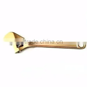 Anti-spark Safety Tool Non Sparking Aluminum Bronze Adjustable Wrench thumbnail-1