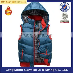 Wholesale Hoodie Padded Vest Jackets 1328 thumbnail-1