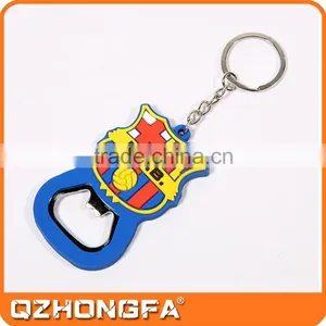 Custom Football Team Beer Bottle Opener Keychain thumbnail-4