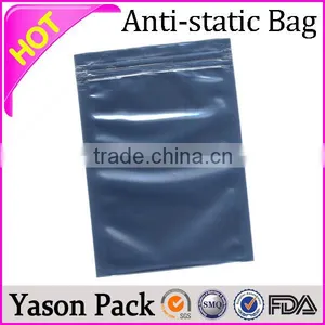Yason Aluminum Foil Bag With Clear Window Anti-static Bag for Electronic Packaging Aluminum Bag With Bottom Gusset thumbnail-4