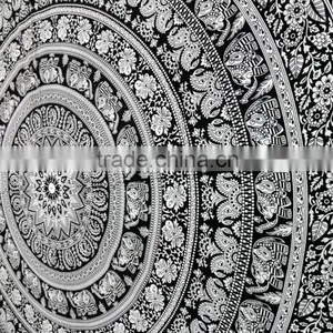 Hippie Mandala Tapestry Bedspread Boho Art Mandala Tapestries Wall Hanging thumbnail-3