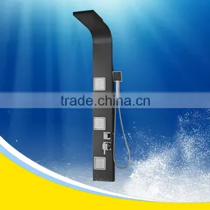 S.s Black Shower Panel With Massage Y-052 thumbnail-1