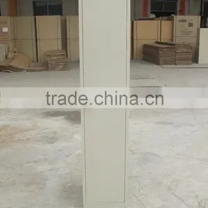 Ningbo CE Steel or Iron Wardrobe Locker Single Door Steel Locker Cabinet thumbnail-1