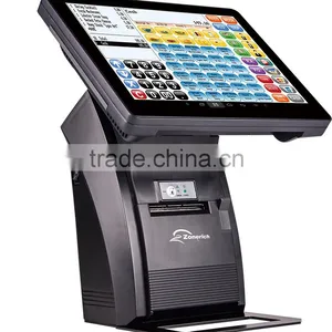 USB Touch Screen All in One POS Terminal With LCD Display ZQ-P1088 Mid From ZONERICH thumbnail-3