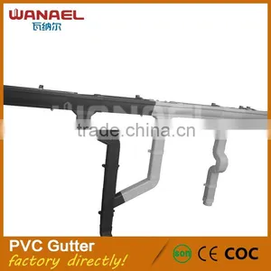 Wanael Building Material Villa Environmental Plastic Nigeria Rain Gutter, Best Seller Rain Gutter thumbnail-3