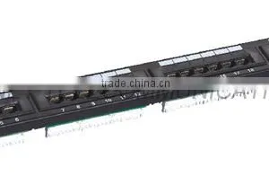 24 Ports Cat5e 4*6 Patch Panel With Dual IDC thumbnail-1