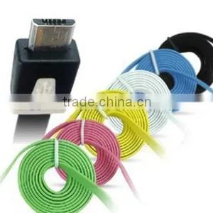 Colorful USB 2.0 Male to Micro USB Male Flat Data Cable thumbnail-2