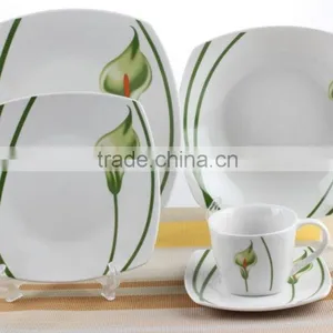 20pcs Square Dinner Set /square Porcelain/ceramic Dinner Set thumbnail-2
