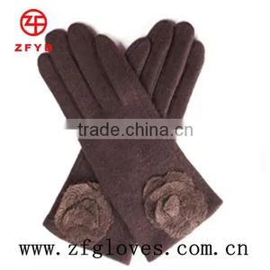 Cool and Cute Girls Sheep Wool Gloves thumbnail-1