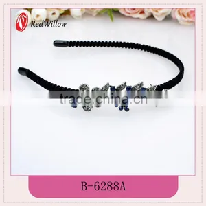 Factory Direct Sales All Kinds of Solid Bow Headband thumbnail-1