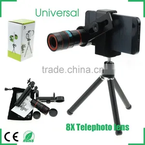 Universal 8x Zoom Telescope Telephoto Camera Lens for Samsung Galaxy Note 4 3 2 S6 S5 S4 thumbnail-6