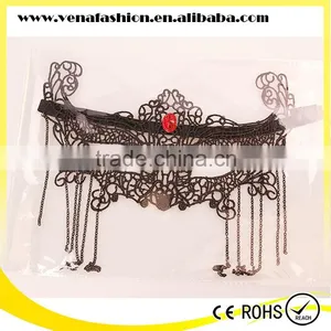Beads Gothic Sex Eye Mask, Sexy Lace Eye Mask thumbnail-6