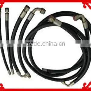 Steel Wire Braided Hydraulic Hose Pipe/hydraulic Oil Resistant Rubber Mining Hose thumbnail-2