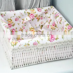 Beautiful Cheap and Useful PVC Woven Storage Baskets With Different Colors thumbnail-3